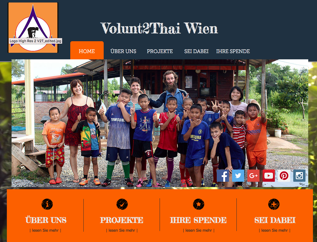 Volunt2Thai 15 May 2017, for the first time at the University of Vienna