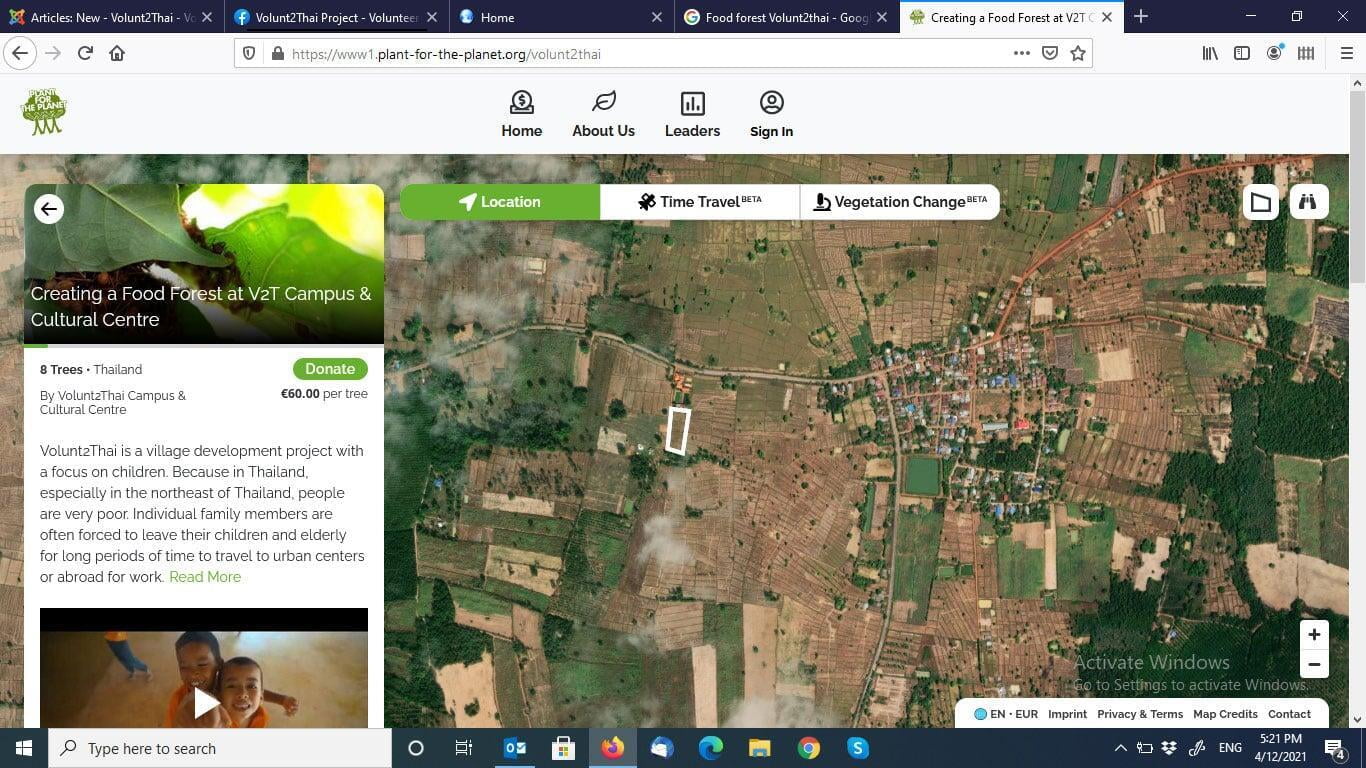 1.5 hectares the forest project should become